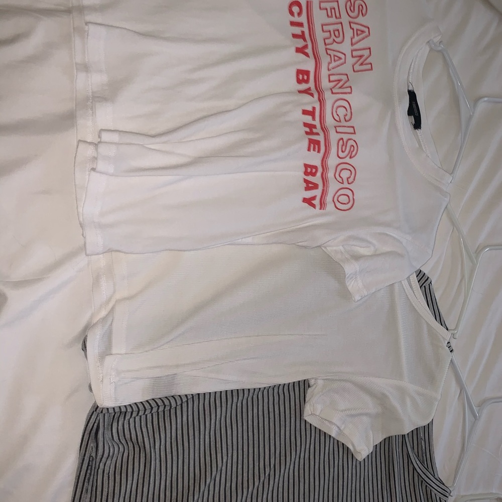 Cropped Basic Everyday T-shirt’s SET